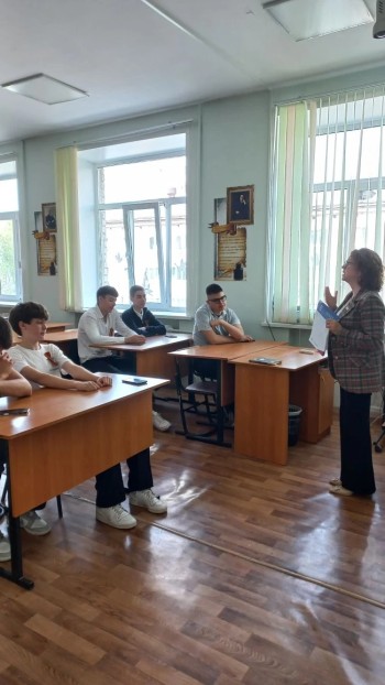 В школе №65 прошёл урок краеведения